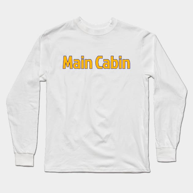 Main Cabin Traveller Long Sleeve T-Shirt by L'Appel du Vide Designs by Danielle Canonico